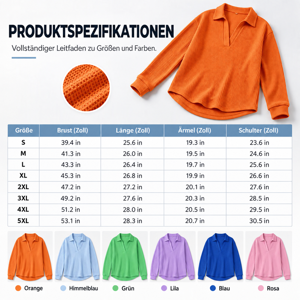 Bestseller🏆🧶 Damen-Strickoberteil mit V-Ausschnitt und langen Ärmeln