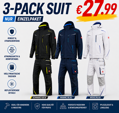 Offizieller Markenshop-Softshelljacke x Bundhose Set🔥