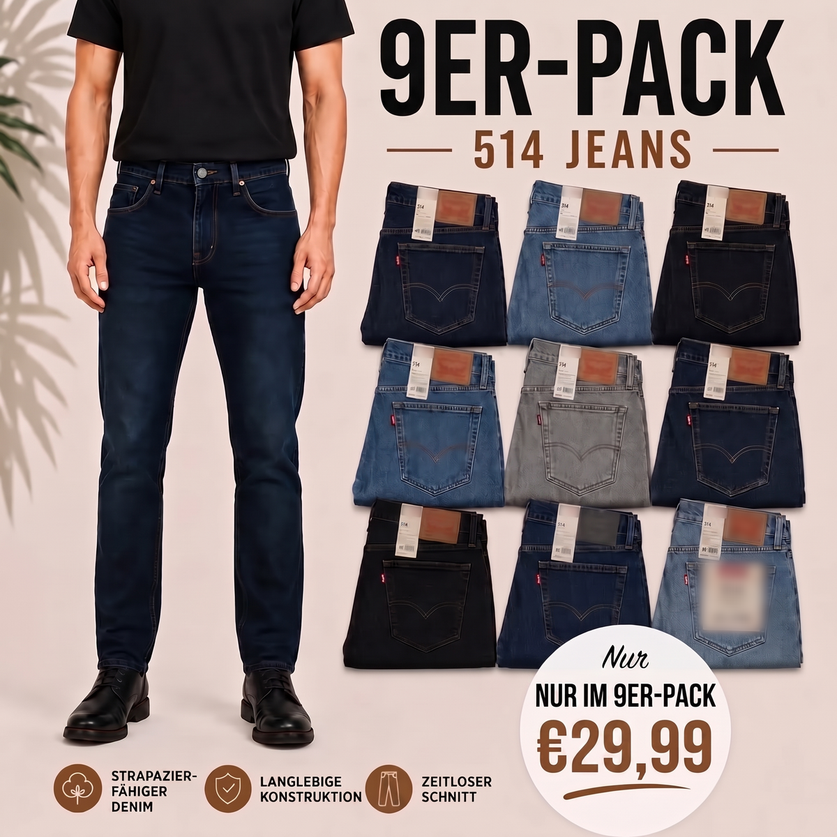 🔥Abverkauf – nur solange der Vorrat reicht🔥 ORIGINAL FIT JEANS
